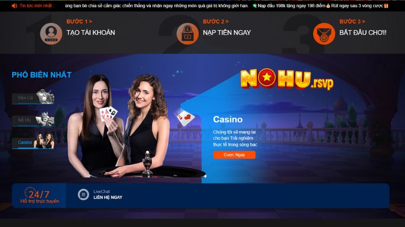 Giải đáp thắc mắc khi đăng nhập Nohu
